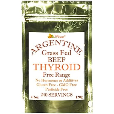 Beef Thyroid Powder - Grass Fed & Finished Argentine (4.2oz)