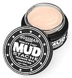Bossman MUDstache Unscented Mustache Wax for Men (1 oz) – Strong 24-Hour Hold, Non-Tacky & Easy to Apply for Taming & Styling