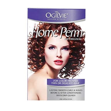 Ogilvie Salon Styles Home Perm The Original - For Color Treated, Thin, or Delicate Hair - 1 Application