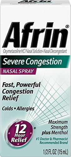 Afrin Severe Congestion Pump, 0.5 Oz
