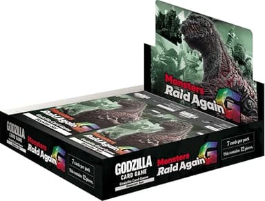 Godzilla Card Game: Booster Set 2 - 'G: Monsters Raid Again'
