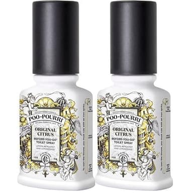 Poo-Pourri Before-You-Go Toilet Spray Bottle, Original Scent, 2 Fl Oz (Pack of 2)