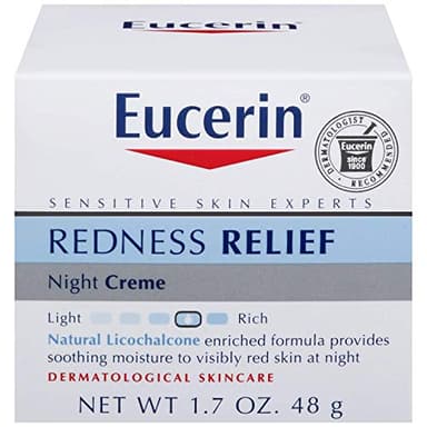 Eucerin Redness Relief Soothing Night Creme 1.70 oz (Pack of 5)