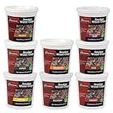 Camerons Natural Extra Fine BBQ Wood Chips - Apple, Cherry, Bourbon, Oak, Hickory, Maple, Pecan, Mesquite (8 Pints)- Sawdust Shavings for Smoking Guns, Smokers, Smoke Boxes - Barbecue Variety Gift Set