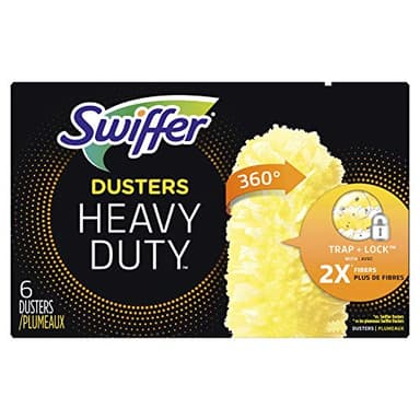 Swiffer Dusters Heavy Duty Multi-Surface Refills, Unscented, 6 Count