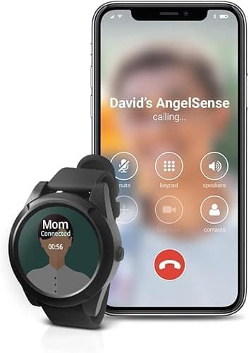 Assistive Technology Watch with GPS Tracker for Special Needs, Autism, Elderly with Dementia or Alzheimer's - SOS Button, 2-Way Speakerphone, Live Tracking Alerts, AI-Powered - Subscription Required