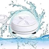 Portable Washing Machine, Mini Ultrasonic Washing Machine 3 in 1 Dishwashers Ultrasonic Waves Suitable for Home, Business, Travel, College Room, RV, Apartment (3.5IN)