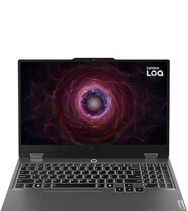Lenovo LOQ 15.6" Full HD Gaming Laptop, AMD Ryzen 5 7235HS, 16GB Memory, NVIDIA GeForce RTX 4050, 512GB SSD, Luna Grey