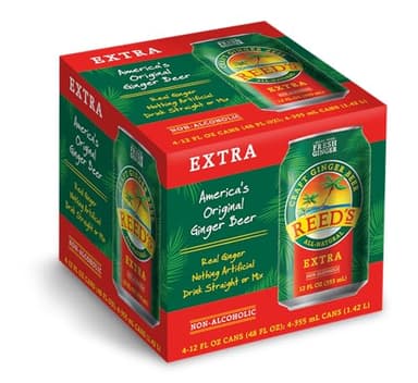 Reeds Soda Gngr Beer Xtra 4Pk 48 FO