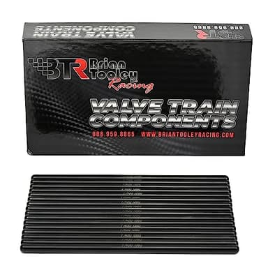 BTR Brian Tooley Racing LS 7.400" Chromoly Pushrods - 5/16" Diameter, .080" Wall - Fits 4.8 5.3 6.0 LS1 LS2 LS6 LS3 L76 L92 L99 LQ4 LQ9 L33 LSA