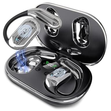 Mosyxe AI Translation Earbuds Real Time, 3-in-1 Translator Earbuds, 80H Playtime Translating Device, 144 Language Translator Earbuds for iPhone and Android, for Travel/Business/Meeting/Learning