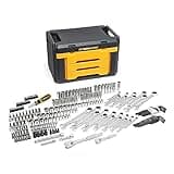 GEARWRENCH Mechanics Tool Set in 3 Drawer Storage Box, 232 Piece