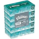 Kleenex® Professional Facial Tissue for Business (21005), Flat Tissue Boxes, 6 Bundles/Case, 5 Boxes/Bundle, 100 Tissues/Box