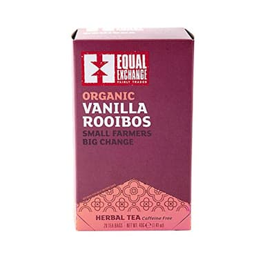 Equal Exchange Organic Vanilla Rooibos Tea, 20-Count