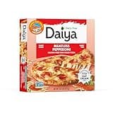 Daiya, Frozen, Dairy Free Gluten Free Meatless Pepperoni Vegan Pizza, 16.7 Ounce