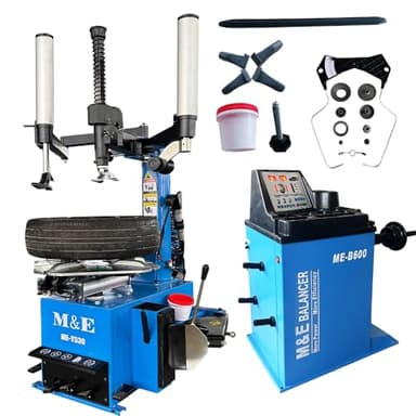 KATOOL ME 2.0HP Tire Changer Machine(Bead Blaster) Wheel Balancer Machine Combo Tire Changer Tire Machine Wheel Changers
