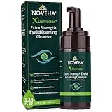 Demodex Eyelid Cleanser Foam | Extra Strength Tea Tree Oil Formula | Daily Face Wash For Eyelash, Demodex, MGD, Stye Eyes, Eye Irritations & Skin Dryness, 3.38 fl oz (100ml)