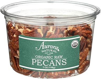 Aurora Products Organic Pecan Halves, 7 oz