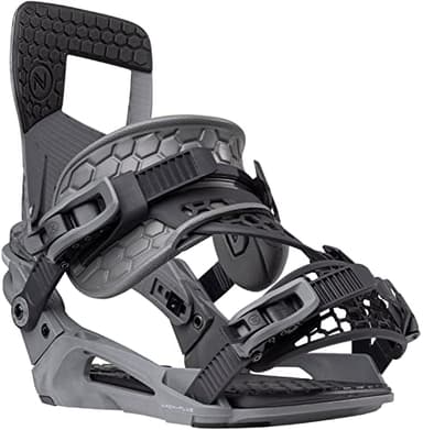Nidecker Kaon-Plus Men's Snowboard Bindings Cement Gray L