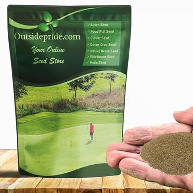 Outsidepride Pure Select Creeping Bent Grass Seed - 1 lb. Premium Turf Grass for Putting Greens, Tees & Fairways, Dense & Fine-Textured Lawn Seed for Smooth, Professional-Quality Golf Greens & Lawns