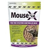 EcoClear Products 620200-6D MouseX Pellets - Effective for All Species of Rats and mice, 8 oz. Bag