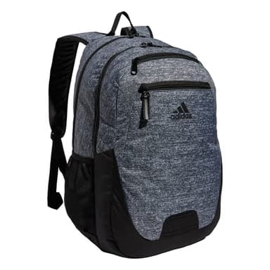 adidas Unisex Foundation Backpack for Laptop, Large Durable Athletic Gym Bag