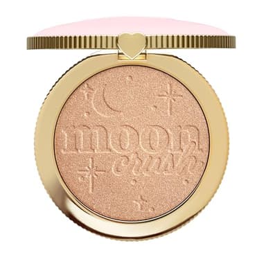 Too Faced Moon Crush Highlighter | Sheer, Powder, Glossy Glow, Highlighter Makeup 0.24 Ounce, Summer Moon