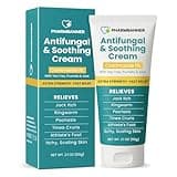 Antifungal Cream for Jock Itch, Ringworm, Psoriasis & Athlete’s Foot – Extra Strength Relief for Itchy, Burning Skin – Fast-Acting Formula for Tinea Cruris, Tinea Versicolor & Skin Irritations