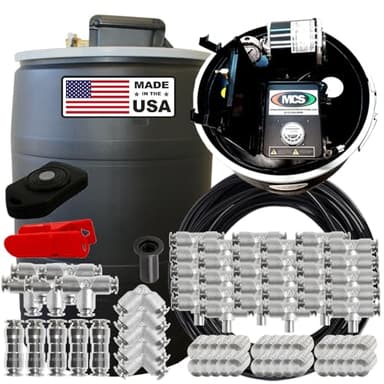 MCS Products Gold Insect Misting System - for Mosquitos, Flies, Pests, Repairs, Expansion, Tune-up, Backyard, Patio, Barns, Gardens, Greenhouses, Farms, Stables
