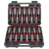 Terminal Removal Tool Kit，For Replaces Universal Vehicle Wire Harness Pin Connector Release Tool Set(26 PCS)