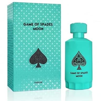 Jo Milano Game of Spades Moon Parfum Spray | 3.4 oz (100ml) | Amber, Fresh, Sweet, Musky, Warm Spicy Scent | Long Lasting Fragrance for Men and Women (Unisex)