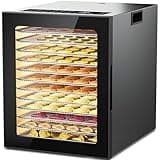 Food Dehydrator Machine, 12-Trays Stainless Steel Digital Food Dryer for Home,10 Presets, 48H Timer and Temperature Control, 850W Dehydrators for Food and Jerky, Dog Treats,Meats & Veggies