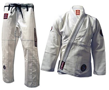 ROLL HARD BRAND Brazilian Jiu Jitsu Kimonos - White (A7)