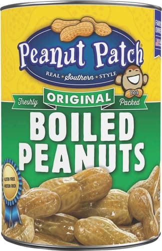 Peanut Patch Peanuts Boiled - 4 x 13.5 Oz