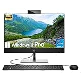 HP ProOne 24" All-in-One Desktop Computer, FHD IPS Display, 6-core Intel Core i5-12500 Processor, 16GB RAM, 512GB SSD, Webcam, USB-C, DisplayPort + HDMI, Wired KB&Mouse, Windows 11 Pro