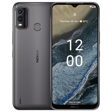 Nokia G11 Plus | Android 12 | 3-Day Battery | 50MP Camera | 3/64GB | 6.52-Inch Screen | Dual Band WiFi | Unlocked GSM Smartphone | Not Compatible with Verizon or AT&T | Charcoal