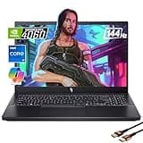 Acer 2024 Nitro V AI-Powered Gaming Laptop | 13th Gen Intel Core i7-13620H Processor | NVIDIA GeForce RTX 4060 | 15.6" FHD IPS 144Hz Display | MUX Switch| w/HDMI Cable (64GB RAM | 2TB PCIe SSD)