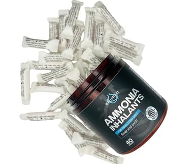 Ammonia inhalants (40 Count) Disposable ampoules.
