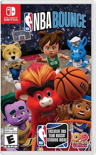 NBA BOUNCE - Nintendo Switch Amazon Exclusive with Sticker Sheet