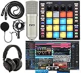 PreSonus ATOM Production/MIDI and Performance Pad Controller w/Professional Studio Microphone and Recording Kit