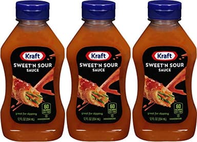 Kraft, Sweet & Sour Sauce, 12oz Squeeze Bottle (Pack of 3)