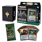 Magic The Gathering The Lord of The Rings: Tales of Middle-Earth Commander Deck 2 + Collector Booster Sample Pack