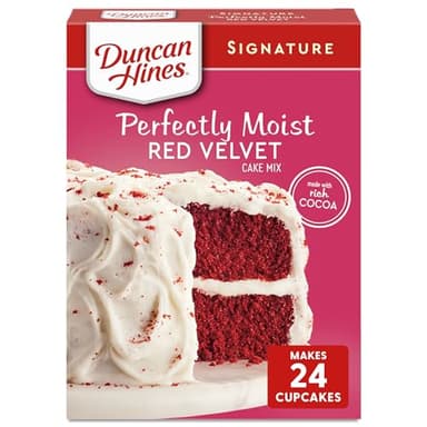 Duncan Hines Red Velvet Cake Mix, 15.25 oz.