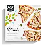 365 by Whole Foods Market, Pizza Thin Crust Barbeque Chicken, 14.3 Ounce