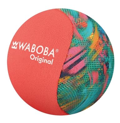 Waboba Original Water Bouncing Ball - Perfect Toy for Beach and Water Games - Skips on Water - Invented in Sweden – Neon Abstract