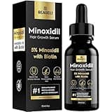 5% Minoxidil for Men Hair, Minoxidil for Women Hair Growth, Minoxidil for Men Beard Growth, Minoxidil 5 Percent, Hair Regrowth for Men, Hair Loss Treatments for Women 1oz