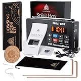 Spirit Box & Copper Dowsing Rods Bundle Kit – Ultimate Ghost Hunting Equipment Kit for Paranormal Investigation