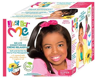 Just For Me No-Lye Relaxer Kit (Children's-Super)