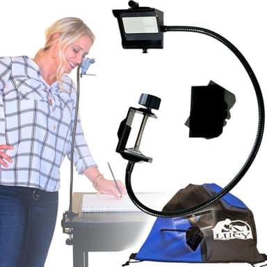 LUCY Flex Drawing Tool with Photo Enlarger & Bag by Draw LUCY | Camera Lucida Photo Enlarging Accessory for Painting | LUCY Drawing Projector for Artists | Artistic Aid - Drawing Tool for Artists