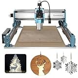 SainSmart Genmitsu 4040-PRO MAX CNC Router, 710W Trimmer & Linear Rail Driven, Work Area 400 x 400 x 78mm, for Wood Metal Acrylic Cutting Milling, GRBL Control